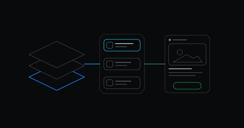 A three-layer foundation, a content model and the resulting site